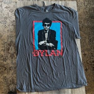 Life Is Good Gray Bob Dylan Graphic T-Shirt